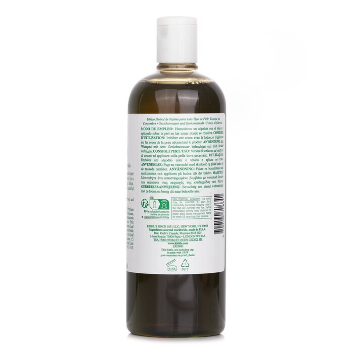 Kiehl's Cucumber Herbal Alcohol-Free Toner - For Dry or Sensitive Skin Types 500ml