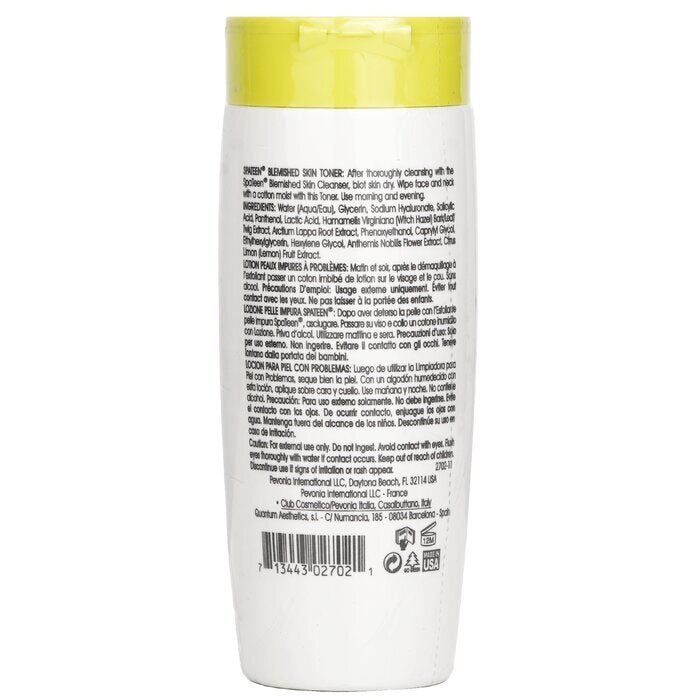 Pevonia Botanica SpaTeen Tonique pour Peau à Imperfections 120ml/4oz