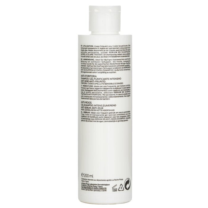 La Roche Posay Kerium Anti-Schuppen Mikro-Peeling LHA Gel Shampoo (für fettige Kopfhaut) 200 ml