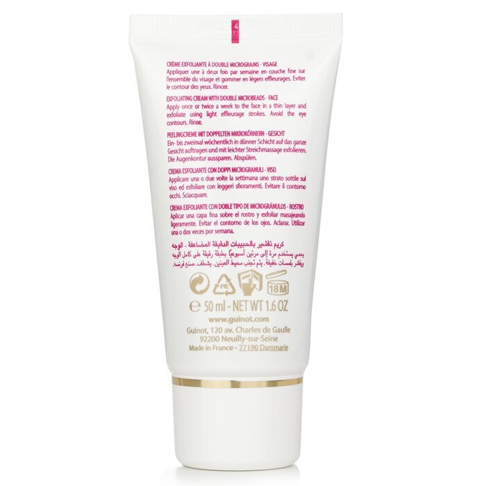 Guinot Gommage Eclat Parfait Scrub - Exfoliating Cream With Double Microbeads (For Face) 50ml