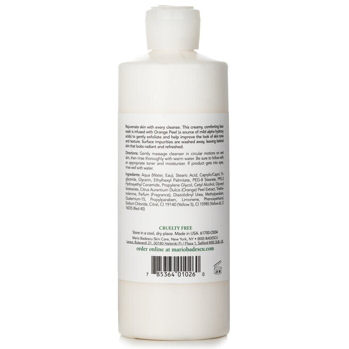 Mario Badescu Savon Nettoyant à l'Orange - Pour Tous Types de Peau 472ml/16oz