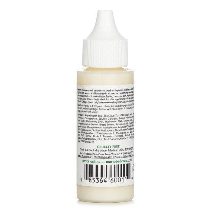 Mario Badescu Hyaluron-Emulsion mit Vitamin C – für Mischhaut/trockene/empfindliche Hauttypen, 29 ml/1 oz