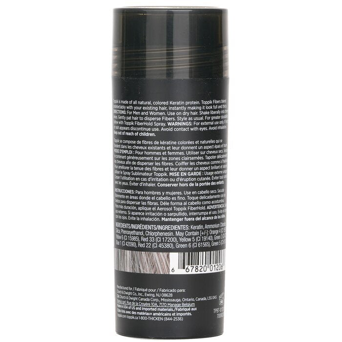 Toppik Hair Building Fibers - Gray 27.5g