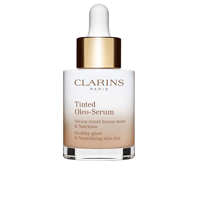 Clarins getöntes Oleo Serum Healthy Glow & Nourishing Tint Flüssig-Foundation – Nr. 06, 30 ml