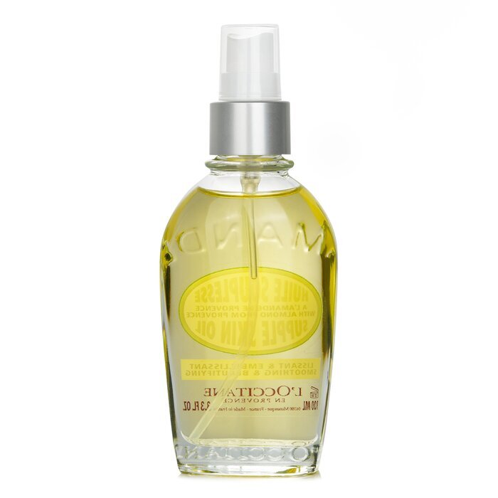L'Occitane Almond Supple Skin Oil - Smoothing & Beautifying (Random Packaging) 100ml
