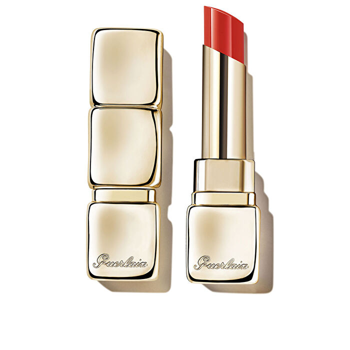 Guerlain Kisskiss Shine Bloom Lipstick - 775 Poppy Kiss 3.2g