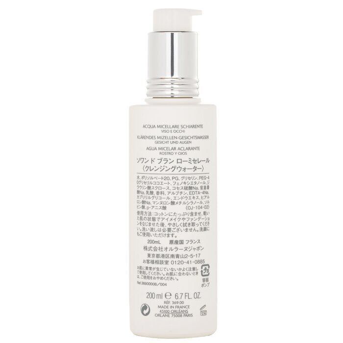 Orlane Soin De Blanc Eau Micellaire Éclaircissante - Visage & Yeux 200ml/6.7oz