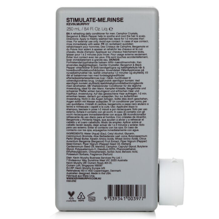 Kevin Murphy Stimulate-Me.Rinse (stimulierender und erfrischender Conditioner – für Haar und Kopfhaut) 250 ml/8,4 oz