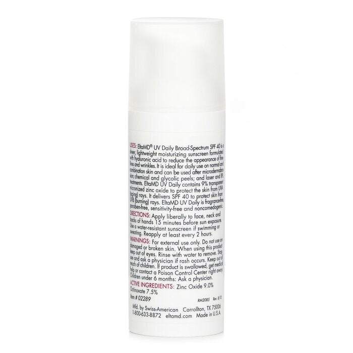 EltaMD UV Daily Moisturizing Facial Sunscreen SPF 40 -(Packaging Random Pick) 48g