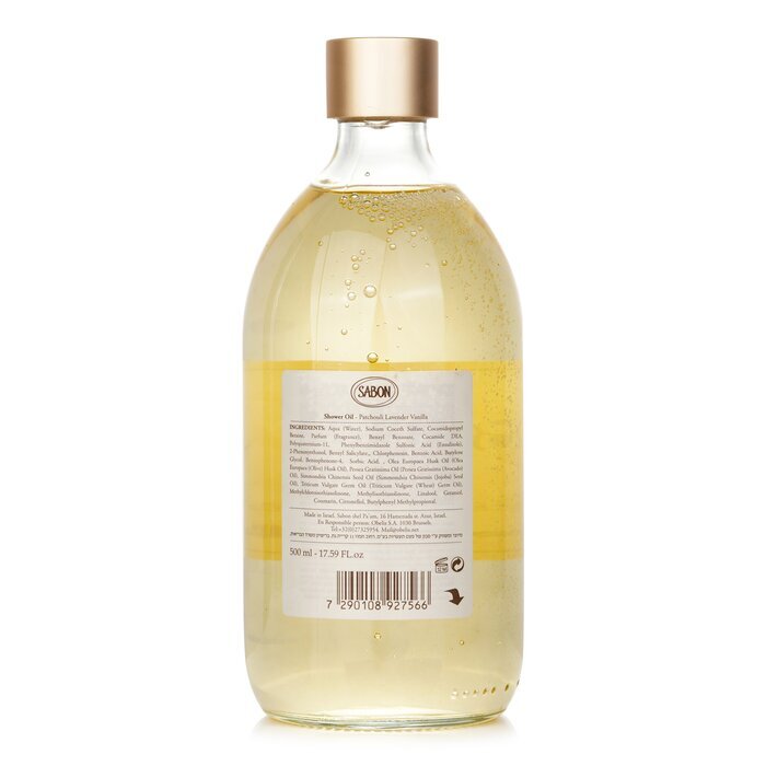 Sabon Huile de Douche - Patchouli Lavande Vanille 500ml/17.59oz