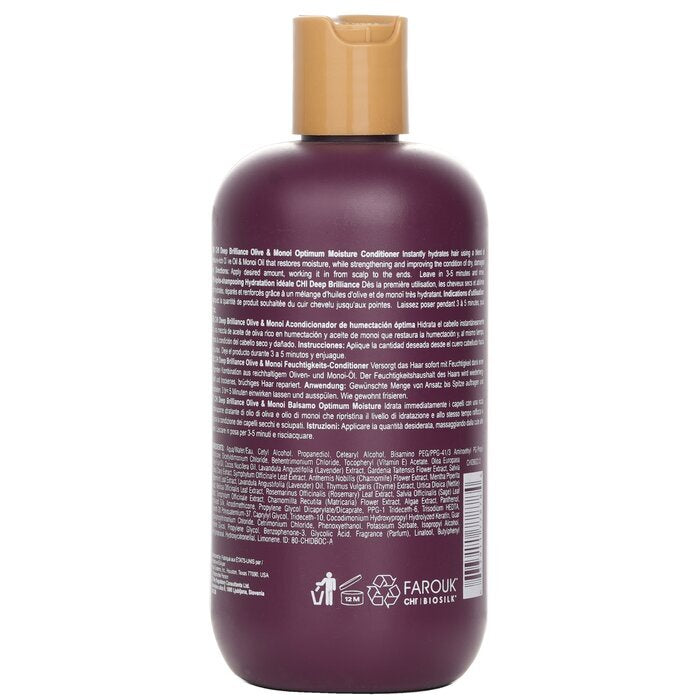CHI Deep Brilliance Olive & Monoi Optimale Feuchtigkeitsspülung 355ml/12oz