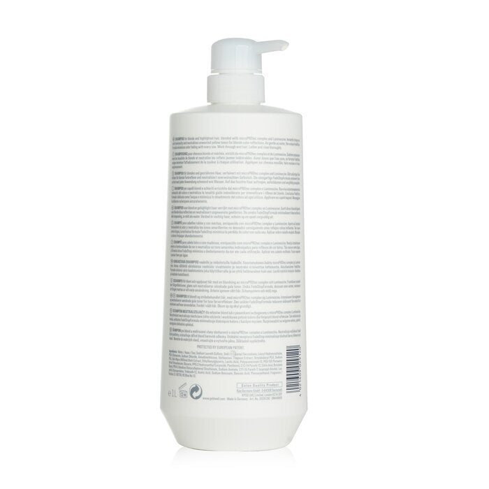 Goldwell Dual Senses Blondes & Highlights Anti-Yellow Shampoo (Leuchtkraft für blondes Haar) 1000ml/33.8oz