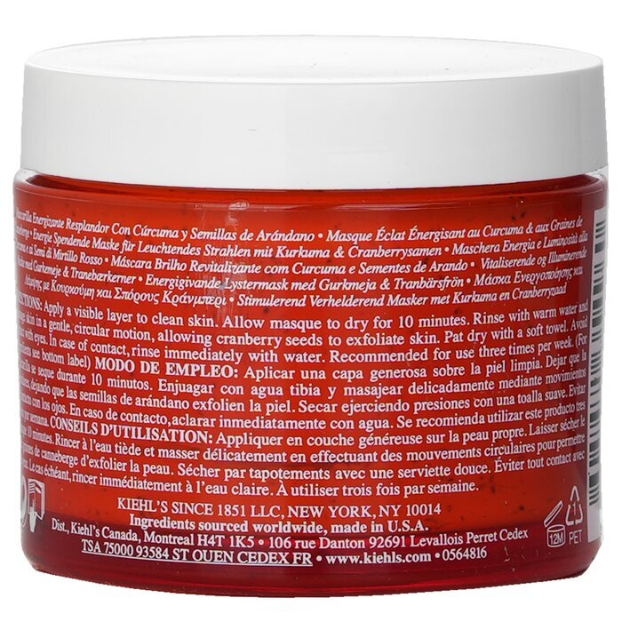 Kiehl's Kurkuma & Cranberrysamen Energizing Radiance Masque 100ml