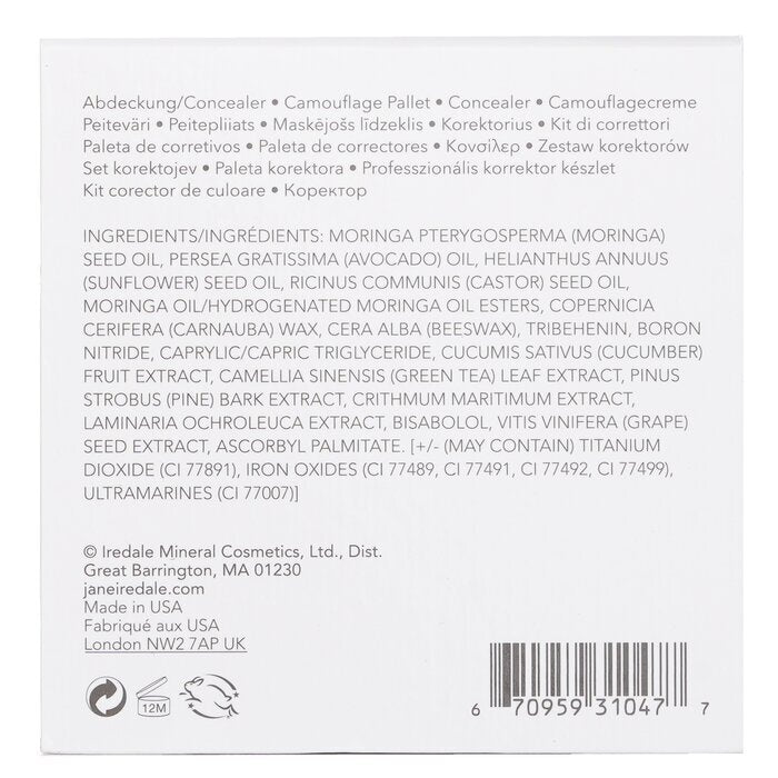 Jane Iredale Kit de Couleurs Correctrices (4x Anti-cernes + 1x Applicateur) 9.9g/0.35oz