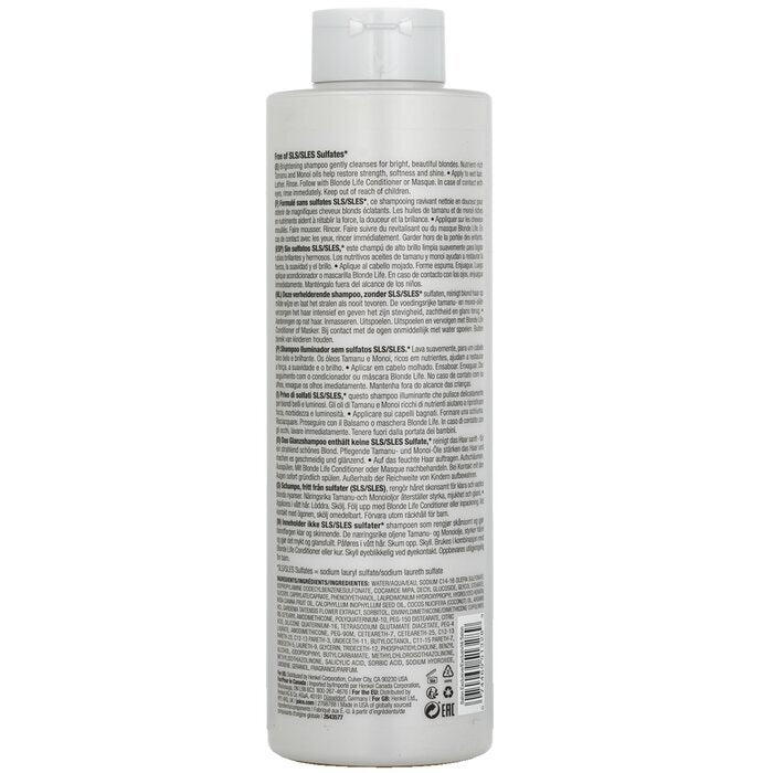 Joico Blonde Life Brightening Shampoo (zum Nähren und Aufhellen) 1000 ml