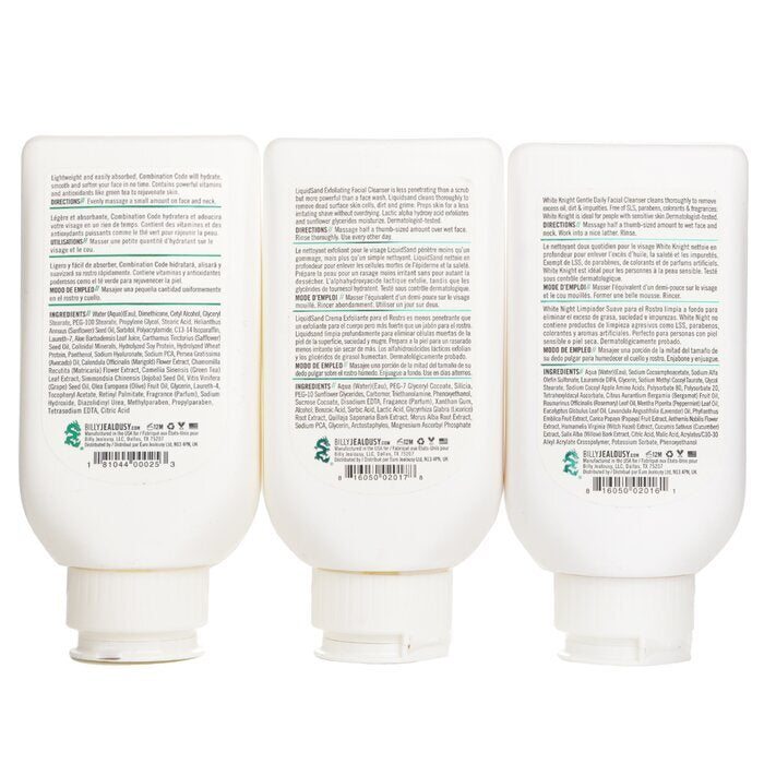 Face3Some Kit: Face Moisturizer + Exfoliating Facial Cleanser + Gentle Daily Facial Cleanser 3pcs 88ml