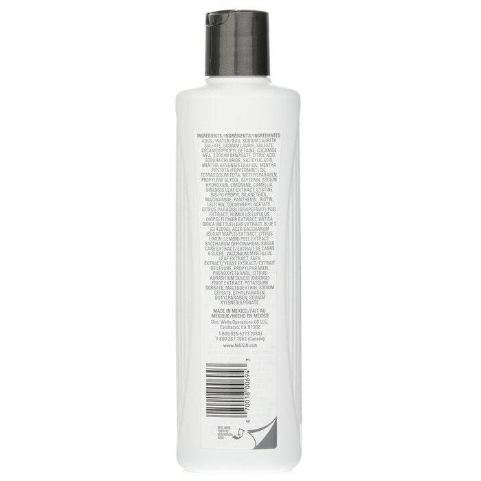 Nioxin Derma Purifying System 1 Reinigungsshampoo (natürliches Haar, leicht dünner werdendes Haar) 300 ml