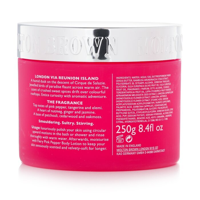 Molton Brown – Verwöhnender Körperpeeling „Fiery Pink Pepper“ 250 g