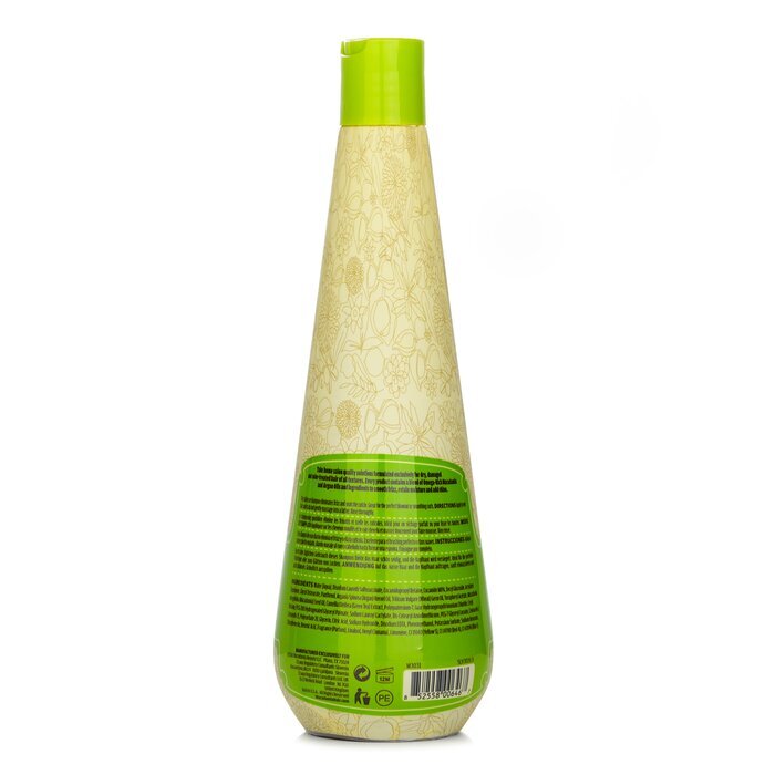 Glättendes Shampoo mit natürlichem Macadamiaöl (tägliches Shampoo für krauses Haar) 300 ml/10 oz