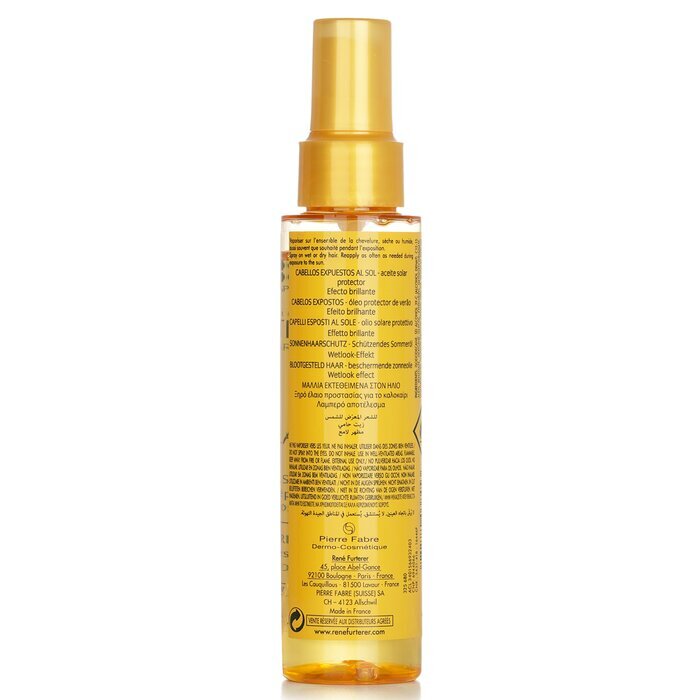 Rene Furterer Solaire Sun Ritual Schützendes Sommeröl – Glanzeffekt (der Sonne ausgesetztes Haar) 100 ml