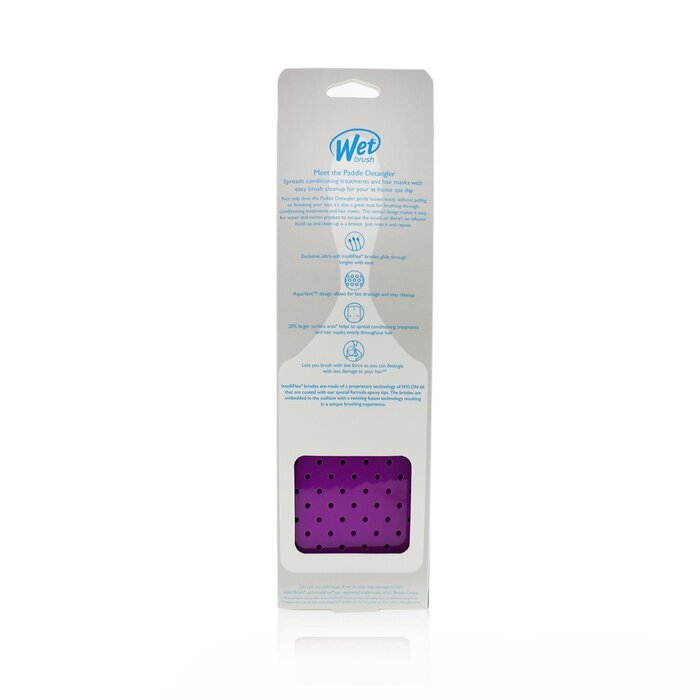 Wet Brush Paddle Detangler - # Lila 1 Stück