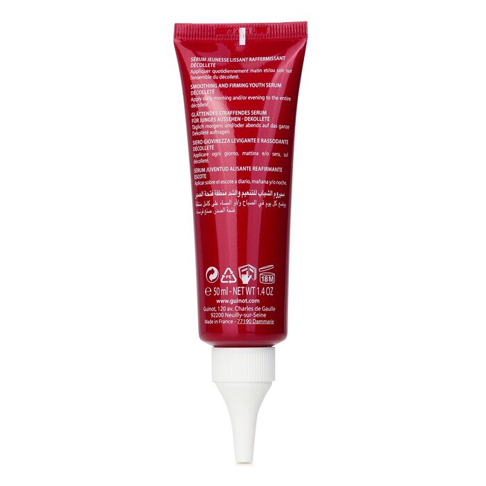 Guinot Longue Vie Decollete Serum - Glättendes und straffendes Jugendserum für das Dekolleté, 50 ml