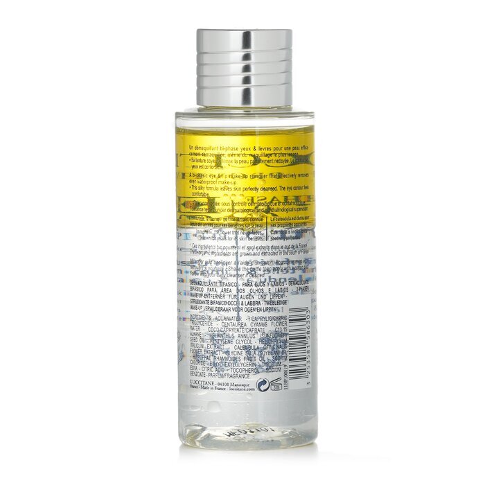 L'Occitane Make-Up-Entferner für Augen und Lippen, zweiphasig (für alle Hauttypen, auch empfindliche) 100 ml