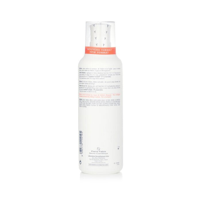 Avene XeraCalm AD Rückfettende Creme – Für trockene Haut, die zu Neurodermitis oder Juckreiz neigt, 400 ml