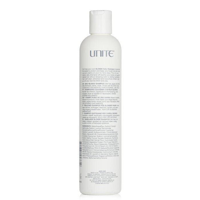 Unité BLONDA Shampooing Quotidien 300ml/10oz