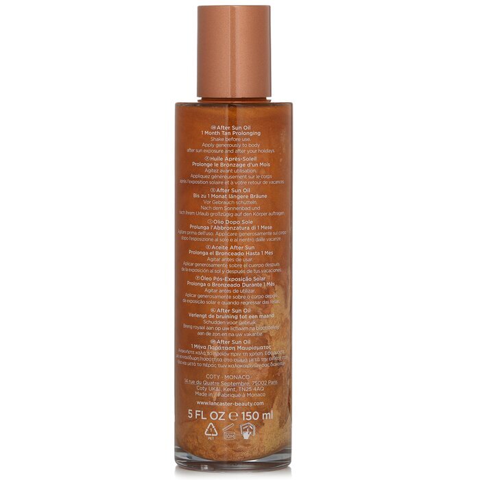 Lancaster Golden Tan Maximizer 1 Monat Bräunungsverlängerndes After-Sun-Öl 150ml/5oz