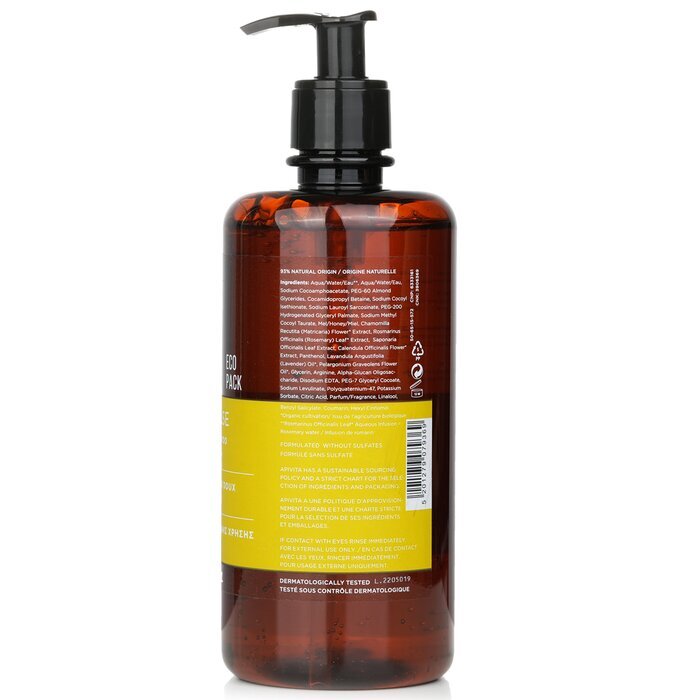Apivita Sanftes Shampoo für jeden Tag mit Kamille und Honig (häufige Anwendung) 500 ml