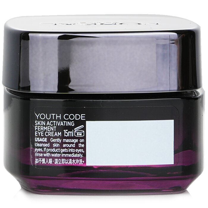 L'Oreal Youth Code Crème Yeux Activateur de Peau au Ferment 15ml/0.5oz