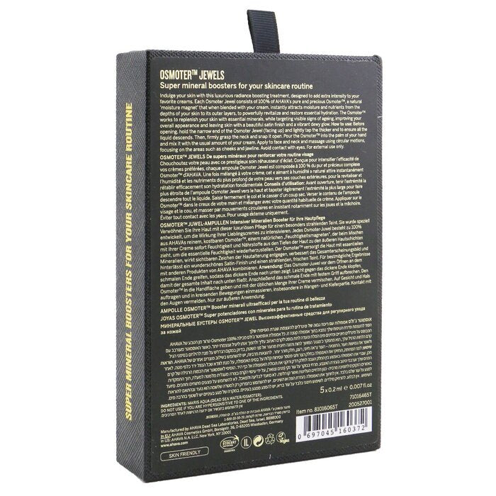 Ahava Totes Meer Osmoter Jewels Super Mineral Boosters 5x0,2ml/0,007oz