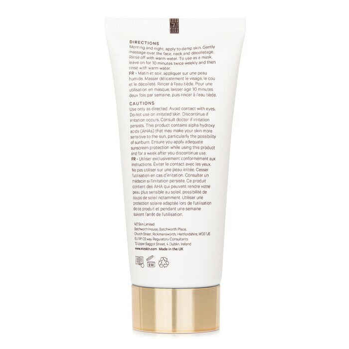 MZ Skin Cleanse & Clarify Dual Action AHA-Reiniger und Maske, 100 ml