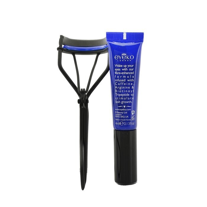 Eyeko Lash Alert Cushion Curler & Mascara Set: Curler + Mascara 4ml 2St
