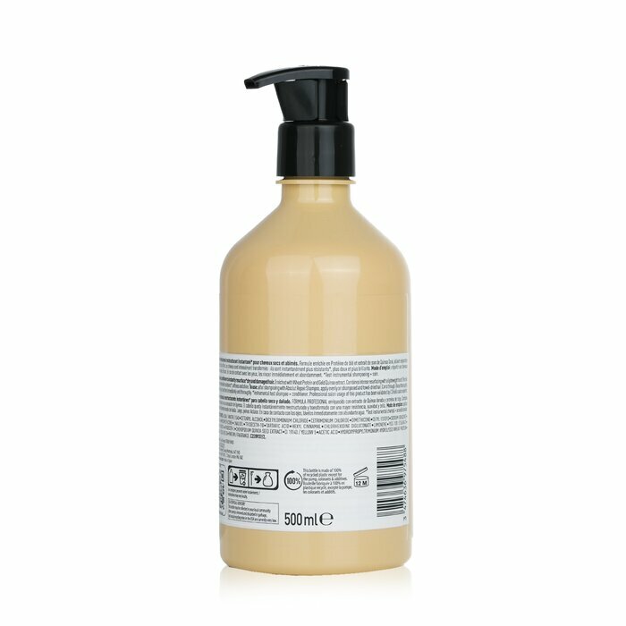 L'Oreal Professionnel Serie Expert - Absolut Repair Protein + Gold Quinoa Instant Resurfacing Conditioner (für trockenes und strapaziertes Haar) 500ml/16,9oz