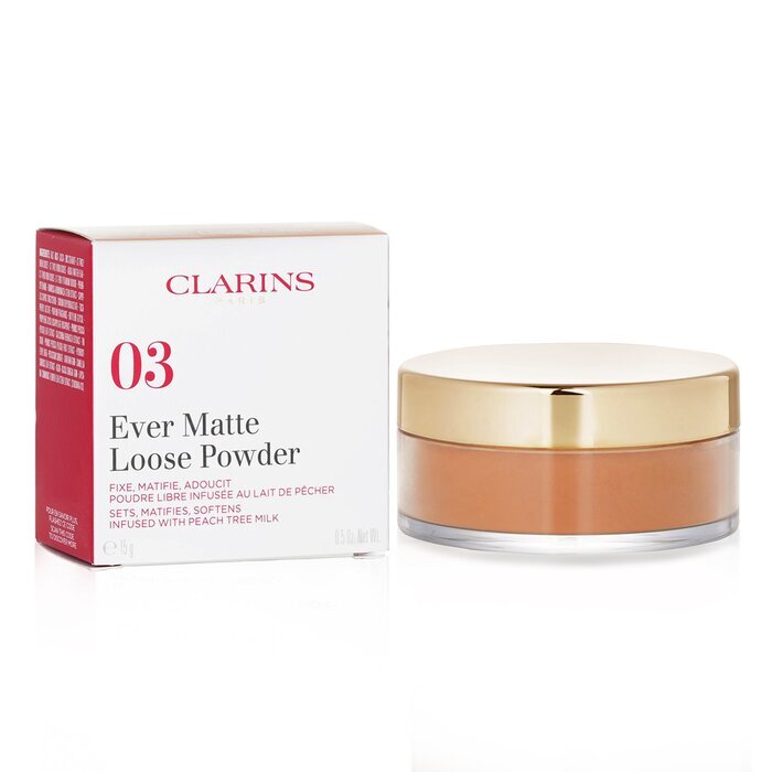 Clarins Ever Matte Loser Puder - Nr. 03 Universal Deep 15 g/0,5 oz