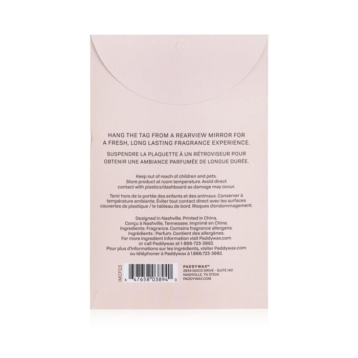 Paddywax Impressions Autoduft – Love Ya, 2 Packungen