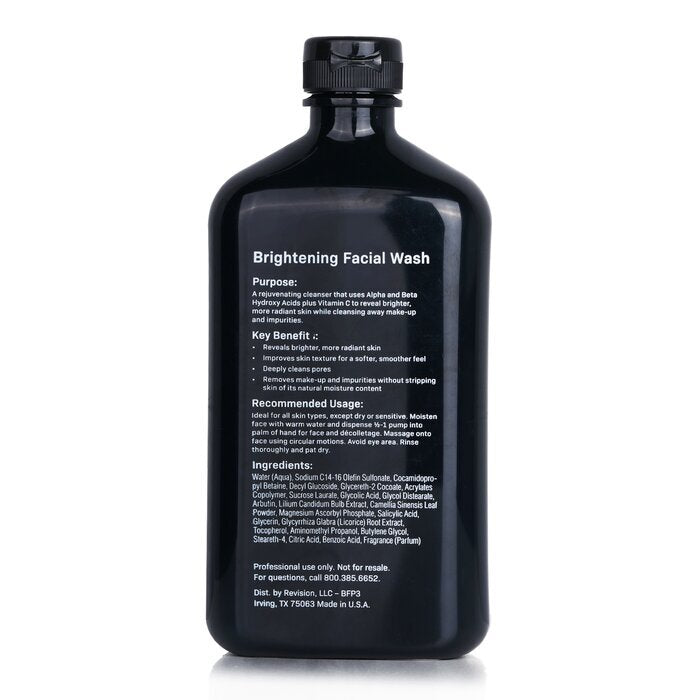 Revision Skincare Brightening Facial Wash (Salon Size) 473ml