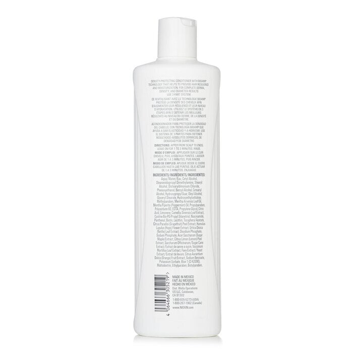 Nioxin Density System 2 Scalp Therapy Conditioner (natürliches Haar, fortschreitende Ausdünnung) 500 ml