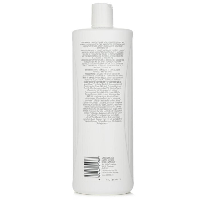 Nioxin Density System 3 Scalp Therapy Conditioner (gefärbtes Haar, leichtes Ausdünnen, farbsicher) 1000 ml/33,8 oz