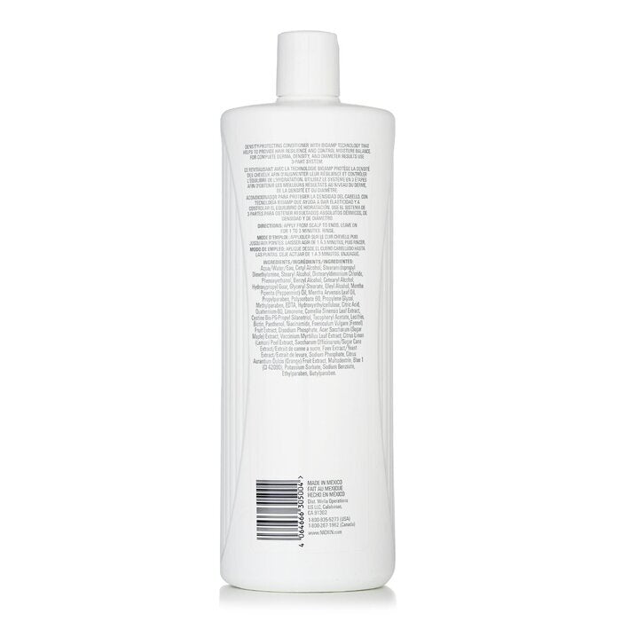 Nioxin Density System 4 Scalp Therapy Conditioner (gefärbtes Haar, fortschreitende Ausdünnung, farbsicher) 1000 ml