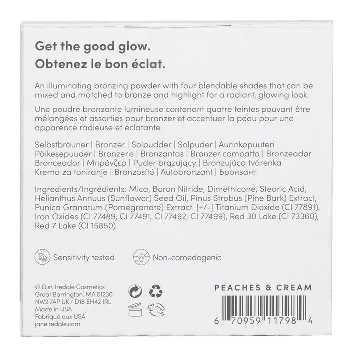 Jane Iredale PureBronze Shimmer Bronzer Palette Nachfüllung - # Peaches & Cream 9,9g/0,35oz