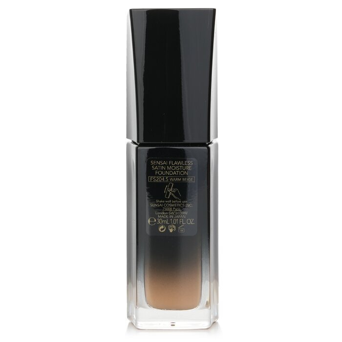Kanebo Sensai Flawless Satin Moisture Foundation LSF 25 - # FS204.5 Warm Beige 30ml/1.01oz