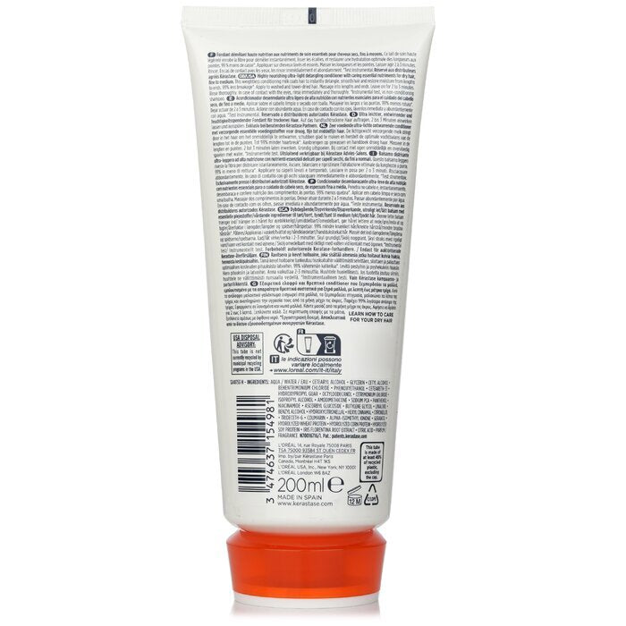 Kerastase Nutritive Lait Vital High Nutrition Ultra-Light Detangling Conditioner (Dry Hair, Fine to Medium) 200ml