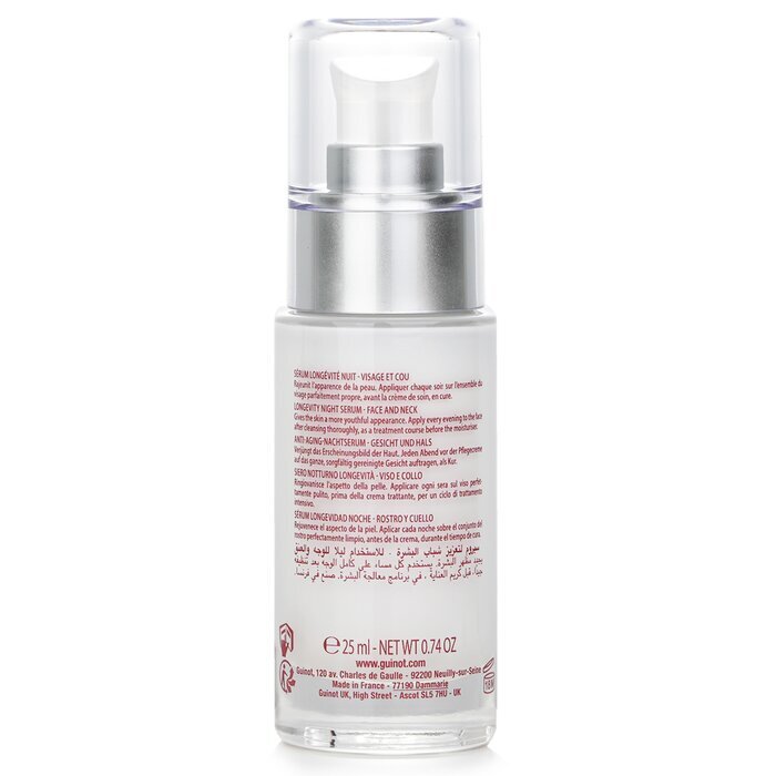 Guinot Age Logic Serum Longevity Nachtserum (Gesicht und Hals) 25 ml