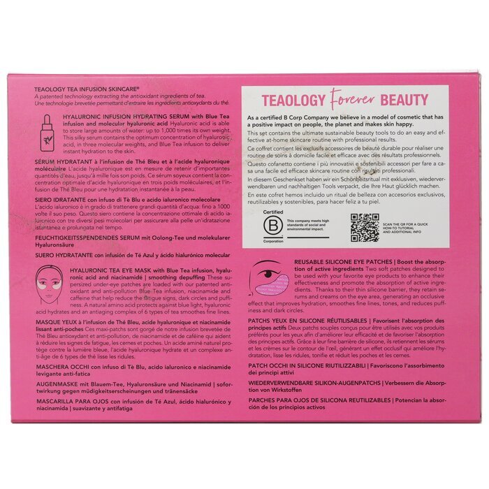 Teaology Hyaluronic Infusion Forever Beauty Ritual Set: 3-tlg.