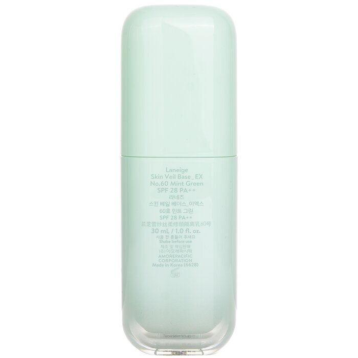 Laneige Skin Veil Base EX SPF 28 – Nr. 60 Mintgrün, 30 ml