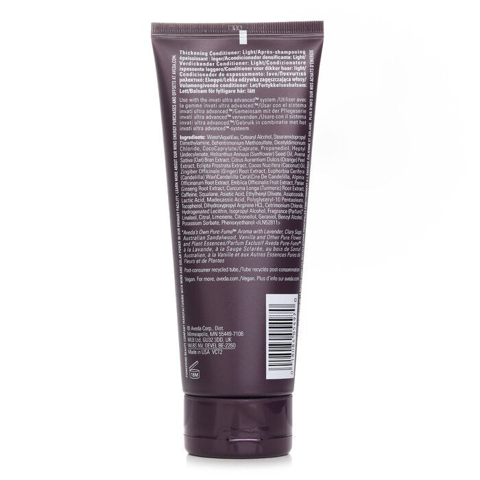 Aveda Invati Ultra Advanced Thickening Conditioner Light (für dünner werdendes Haar) 200 ml