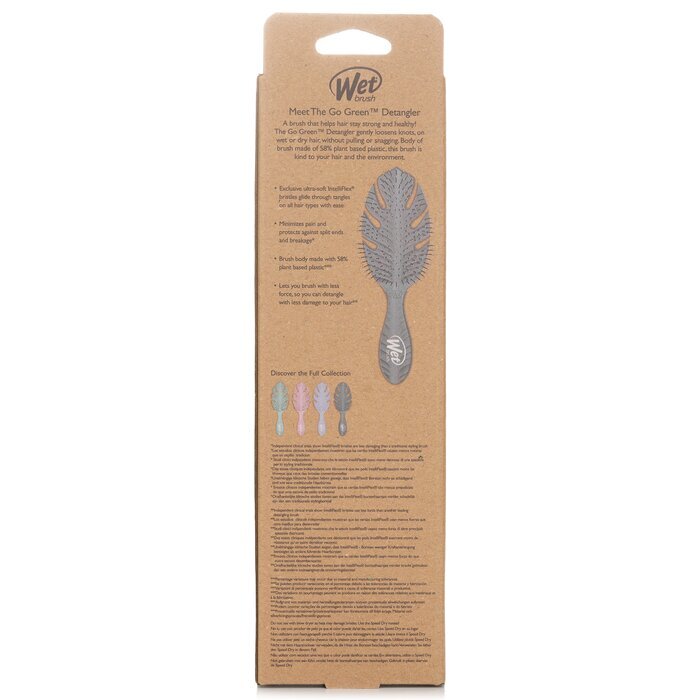 Wet Brush Go Green Detangler Graue Haarbürste 1 Stück